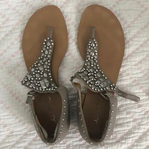 Joan and David jeweled size 9m sandals